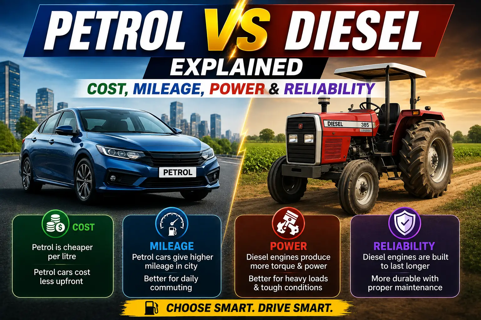 Petrol vs Diesel